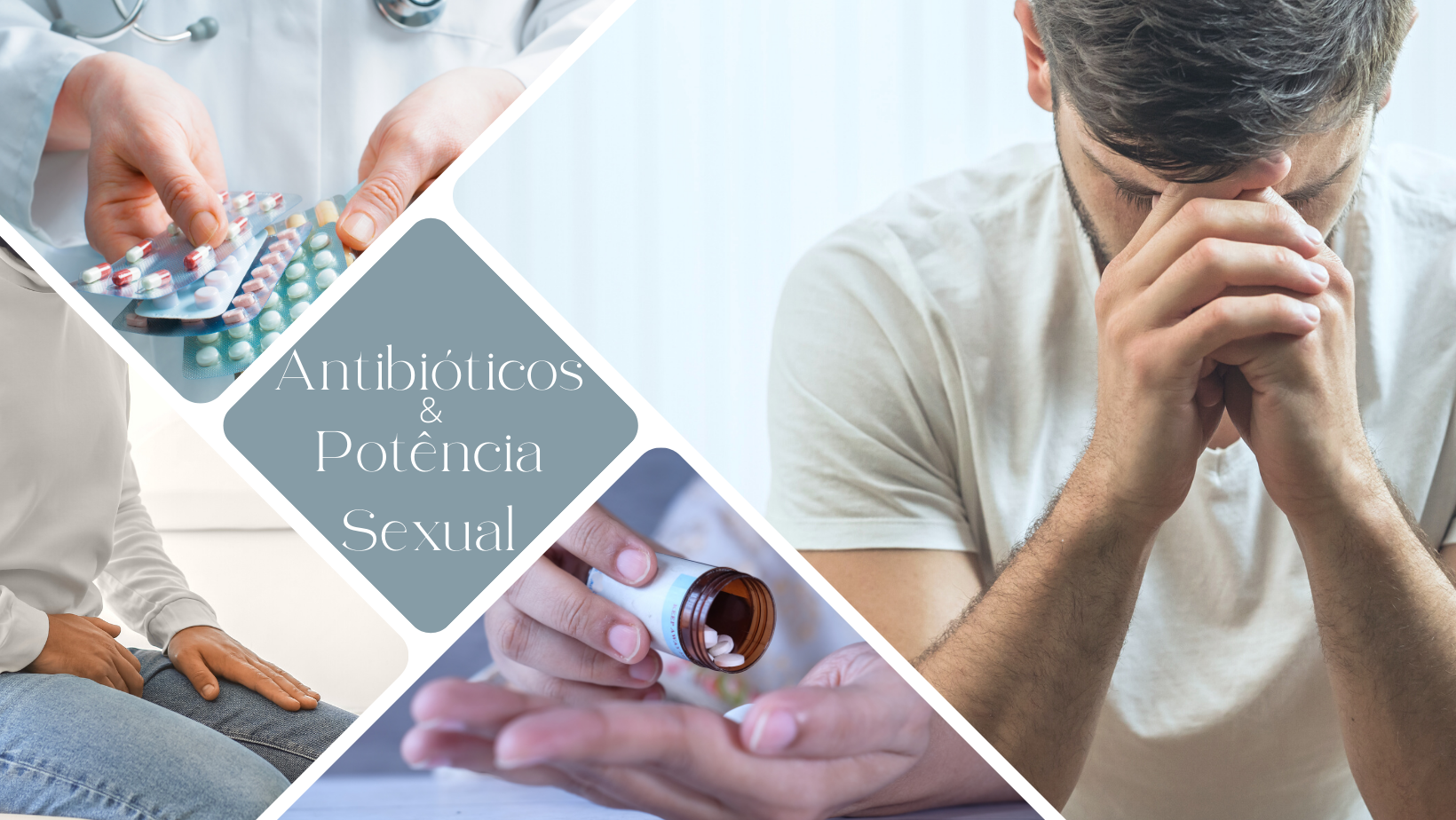 Os antibióticos interferem na potência sexual?